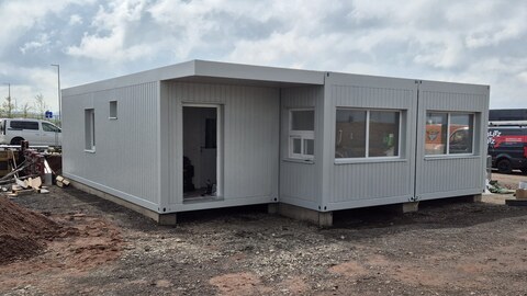 Bürocontainer und Sanitärcontainer von Hacobau Gmbh Sanitärcontainer von Hacobau GmbH günstig kaufen
