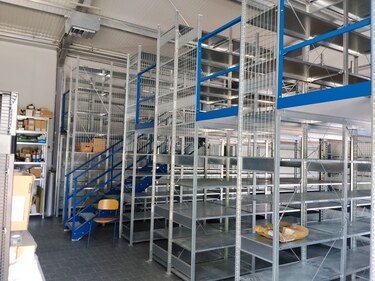 Regalanlagen mit Lagerbühnen von Hacobau GmbH Regalanlagen mit Lagerbühnen günstig planen und bauen mit Hacobau