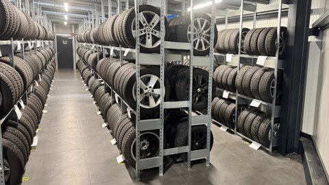 Reifenregale günstig kaufen direkt ab Hersteller von Hacobau GmbH Reifenregale günstig kaufen von Hacobau GmbH
