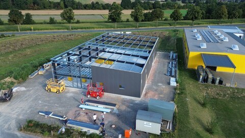 Stahllhallen mit Hacobau GmbH günstig bauen als Systemstahlhalle Industriehallen mit Hacobau GmbH günstig bauen als Systemstahlhalle