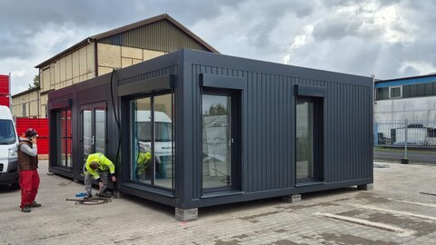 Bürocontaineranlagen von Hacobau GmbH Bürocontainer von Hacobau GmbH