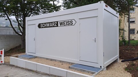 Schwarzweiscontainer / Duschcontainer günstig bauen mit Hacobau GmbH Duschcontainer günstig bauen mit Hacobau GmbH