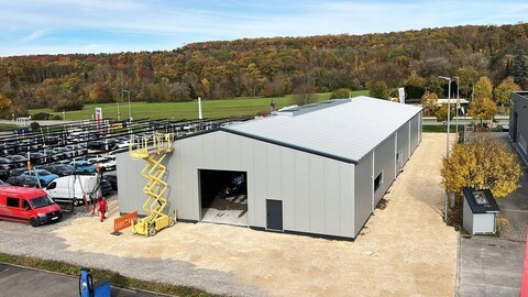 Lagerhallen mit Hacobau GmbH günstig bauen als Systemstahlhalle Lagerhallen mit Hacobau GmbH günstig bauen
