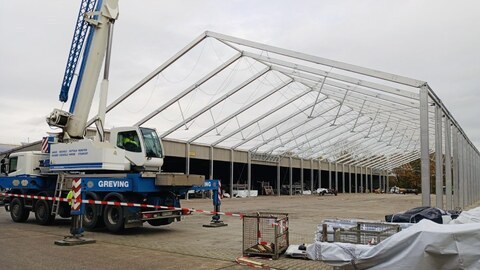 Zelthallen von Hacobau GmbH günstig kaufen Industriezelte von Hacobau GmbH günstig kaufen