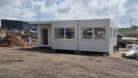 Bürocontaineranlagen von Hacobau GmbH günstig bauen Raummodule mit Hacobau GmbH günstig bauen