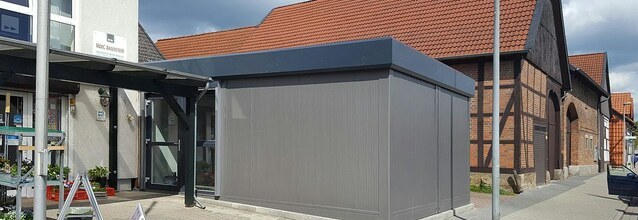 Verkaufscontainer von Hacobau GmbH