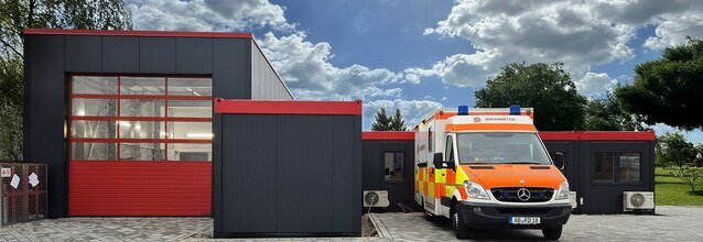 Feuerwehrgerätehaus mit Hacobau günstig bauen