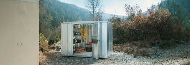 Container für Baustellen von Hacobau GmbH günstig kaufen