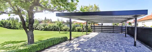 doppelcarport Hacobau GmbH carport-metall-Hacobau GmbH