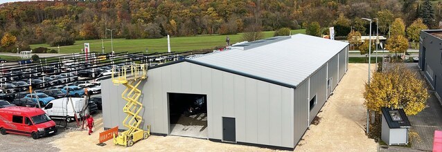 Lagerhallen mit Hacobau GmbH gùˆnstig bauen als Systemstahlhalle Lagerhallen mit Hacobau GmbH gùˆnstig bauen
