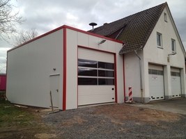 Hallenbau für Feuerwehren