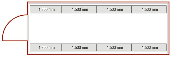 Reifenlagerung in Reifencontainern in Reifenregalen