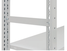 Stirnwandabgrenzung für Büroregale von Hacobau GmbH Stirnwandabgrenzung Herausfallsicherung Orndersicherung