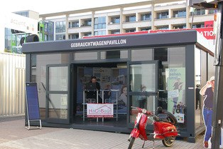 Büropavillon  Verkaufsbüro Pavillon Mobilräume Raummodule