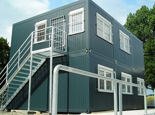 Raummodule / Bürocontainer für Stadion FSV Frankfurt