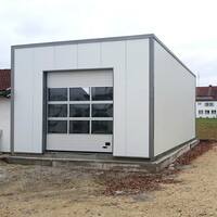 Werkstatthalle günstig bauen dank Systembauweise.