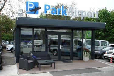 Verkaufspavillon für ParkAirport Düsseldorf