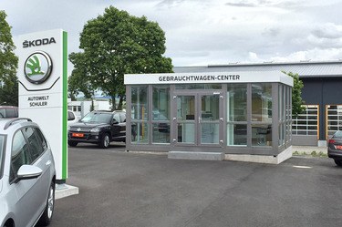 Gebrauchtwagen-Pavillon für AH Schuler