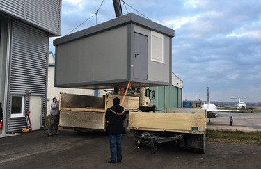 bürocontainer als Aufenthaltscontainer