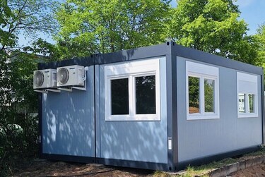 Bürocontainer in Standardausführung von Hacobau günstig kaufen Bürocontainer von Hacobau GmbH in Standardausführung kaufen