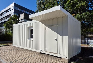 Standard Aufenthaltscontainer von Hacobau GmbH Standard Bürocontainer von Hacobau GmbH