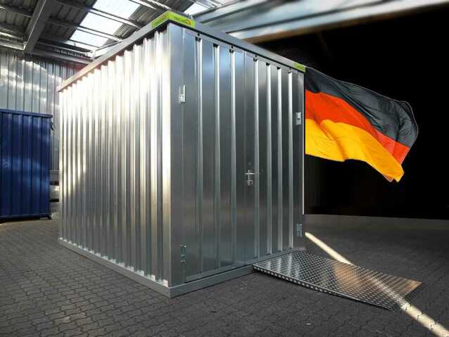 Materialcontainer Lagercontainer Schnellbaucontainer Baustellencontainer