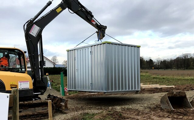 Lagercontainer als Schnellbaucontainer günstig kaufen ab Hersteller