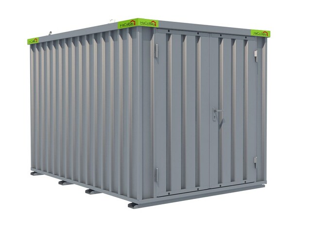 Lagercontainer 3m x 2m mit Doppelflügeltür