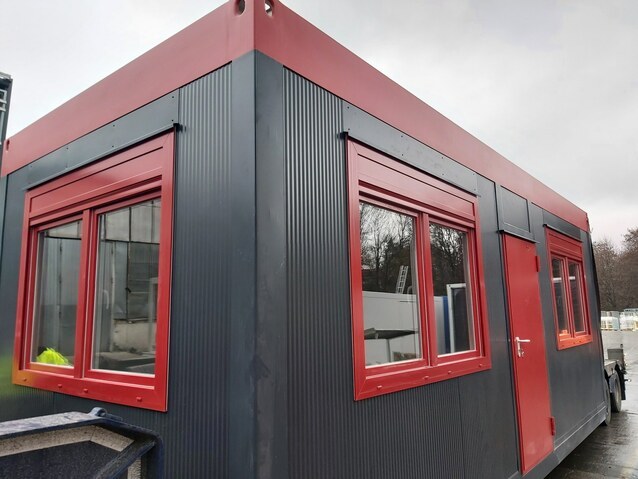 Bürocontainer aus Stahl von Hacobaucontainer von Hacobau aus Stahl