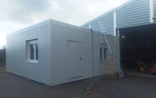 Bürocontaineranlagen von Hacobau GmbH günstig kaufen Bürocontainer von Hacobau GmbH günstig kaufen direkt ab Hersteller