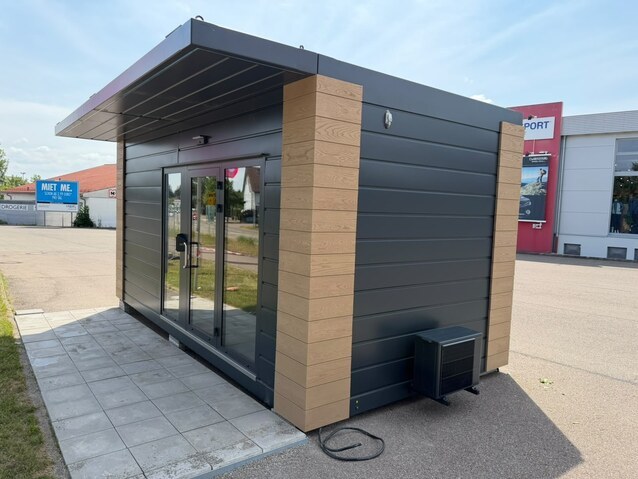 Bürocontainer Verkaufscontainer von Hacobau GmbH Bürocontainer von Hacobau GmbH günstig kaufen
